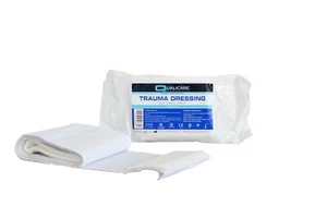 Qualicare Trauma Dressing - 10cm X 18cm or 15cm x 18cm - various quantities - Picture 1 of 6