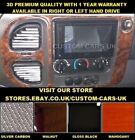 FORD TRANSIT MK6 2000-06 & Motorhome Walnut Wood - Carbon - Gloss Black Dash Kit
