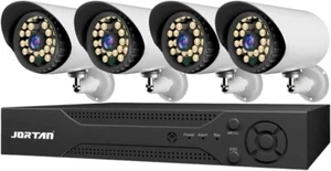 CCTV 720P AHD Überwachungskamera System Outdoor 4 Kanal Überwachung DVR Full Kit - Bild 1 von 9