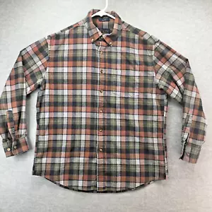 Pendleton Mason Flannel Shirt Men’s LARGE Plaid Multicolor 100% Cotton - Picture 1 of 7