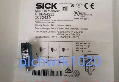 1 PCS NEW IN BOX SICK photoelectric sensor GTB6-N4211 - Image 1 of 3