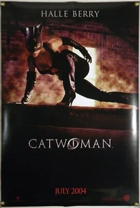 CATWOMAN DS ROLLED ORIGINAL ONE SHEET MOVIE POSTER HALLE BERRY (2004) - Picture 1 of 1