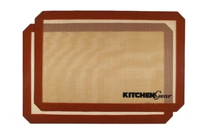 Silicone Baking Mats - Kitchen Gear - set of 2 - Picture 1 of 7