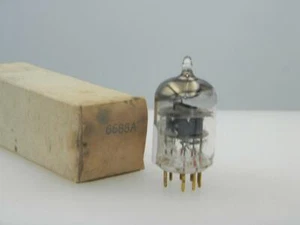 Strong Amperex PQ 6688A NOS NIB 9200gm Grey Plate "D" Getter Serious Tubes N932 - Picture 1 of 4