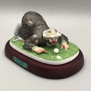Flambro Emmett Kelly Jr Sport Series Clown Golfer "The Putt" mit Holzsockel ohne Box - Bild 1 von 9
