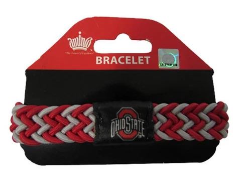 New Ohio State Buckeyes Unisex Team Braided Bracelet Cover