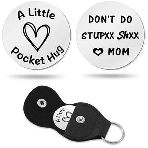 Keychain Pocket Hug Token Gift for Teen Boys & Girls Inspirational Keychain f... - Picture 1 of 7