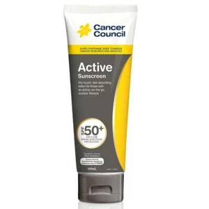 Cancer Council SPF 50+ Active 110ml Tube - Picture 1 of 1