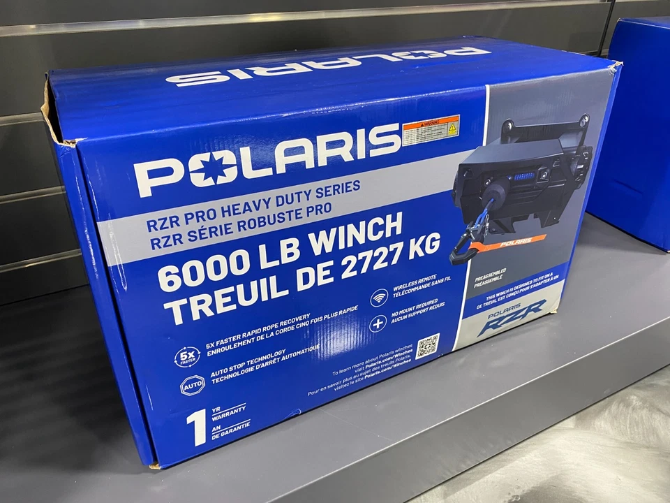 Polaris RZR Pro R / Pro S / Turbo R 6 000 LB PRO HD Winch - 2890403