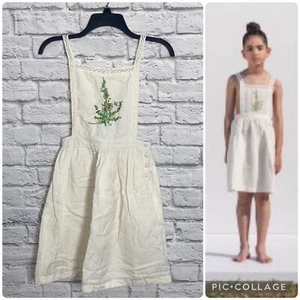 The New Society Cream Linen Jacinthe Dress size 12 years - Picture 1 of 15