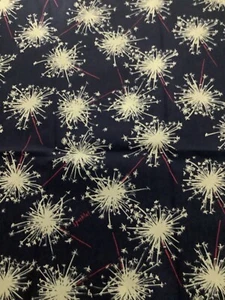 Lilly Pulitzer fabric ~Fireworks ~ cotton/poplin~ 17” by 18” NEW - Picture 1 of 2