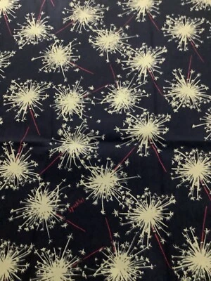 Tela Lilly Pulitzer ~Fuegos artificiales ~ algodón/popelina ~ 17” por 18” NUEVO Foto 1 de 2