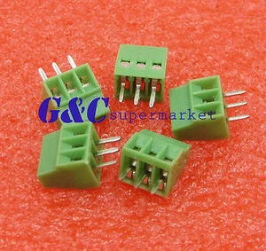 10PCS KF120-3P 3 Pin 120-3P Plug-in Screw Terminal Block Connector 2.54mm Pitch - Picture 1 of 1