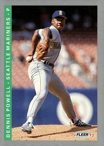 1993 Fleer #312 Dennis Powell - Picture 1 of 2
