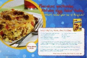 2013 Bisquick Backpulver Mehl Mischung DRUCKANZEIGE Frühstück Rezept enthalten (3728) - Bild 1 von 1