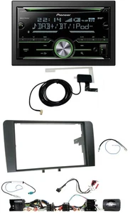 Pioneer CD USB Lenkrad Bluetooth 2DIN DAB Autoradio für Audi A3 8P 2003-2012 Akt - Bild 1 von 11