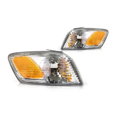 Par de luces de señalización lateral/señal de giro derecha y derecha con bombillas para Toyota Camry 2000-2001 Foto 1 de 4