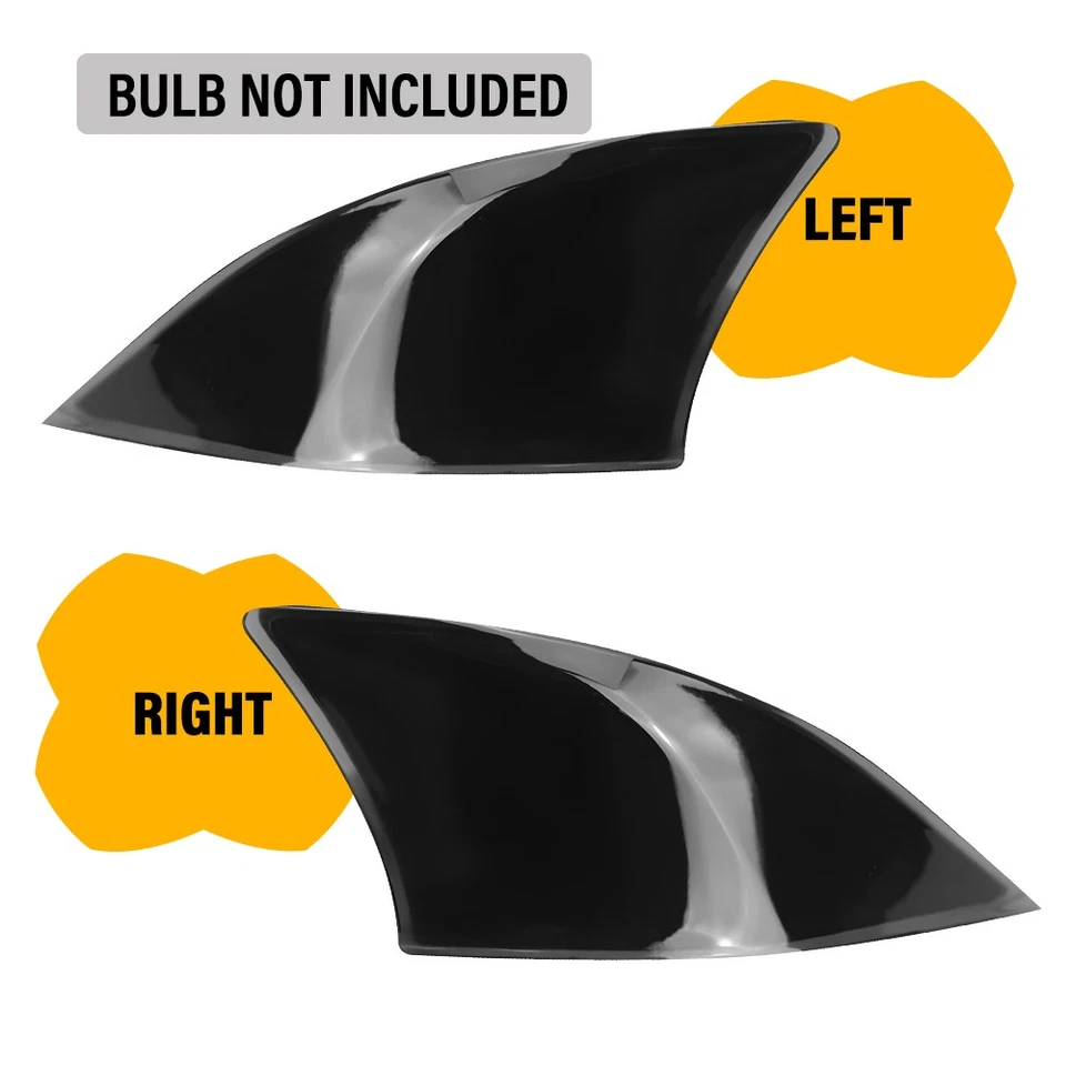 REFLECTOR PARACHOQUES TRASERO LENTE HUMO PARA 14-20 LEXUS IS250 IS300 IS350 IS200T IS-F E Foto 1 de 4