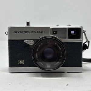 Vintage Olympus-35 ECR 35mm Film Camera 1:28~f=42mm E. Zuiko Lens - Picture 1 of 13