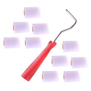 Mini Schaumstoff Malerset Farbrollen Farbroller Lackierrollen Malerrollen Walzen - Bild 1 von 4