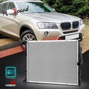 DPI 13371 Aluminum Core OE Style Cooling Radiator for 11-12 BMW X3 3.0 xDrive28i - Bild 1 von 6