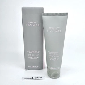 Neu Mary Kay Timewise Age Minimize 3D NACHTCREME Normale bis trockene Gesichtshaut 1,7oz - Bild 1 von 9