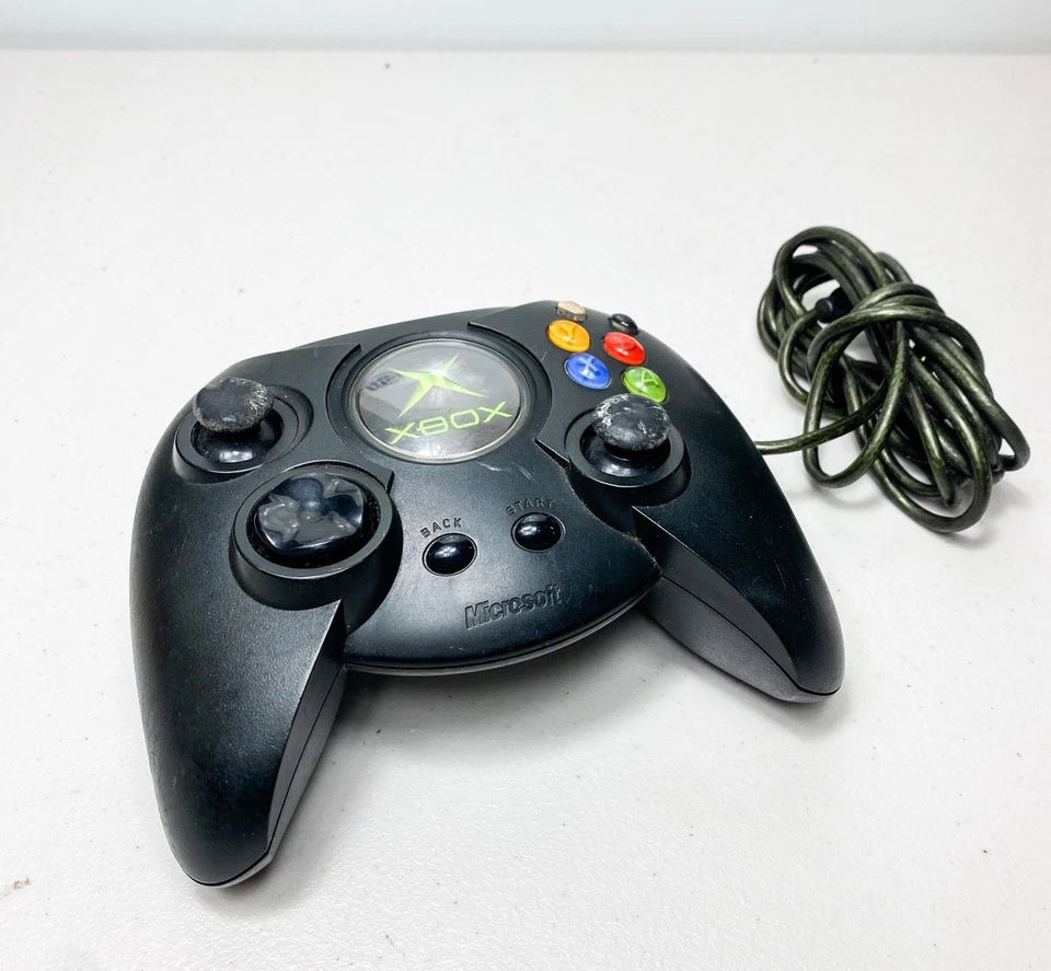 Original Microsoft Xbox Duke Gaming Controller OEM  X08-17160 UNTESTED - Image 1 of 2