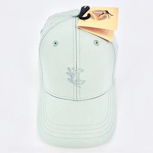 Blogilates NWT Pony Tail Baseball Hat Midweight Woven Embroidered Floral Moon - Picture 1 of 13