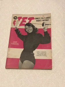 JET MAGAZINE Feb 28, 1957 Emmet Till’s Ghost Haunts Natchez, Mississippi, Good - Picture 1 of 11