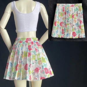 Schwarzes Leder Eleganter Rock der Puppe Puppen prinzessin Kleidung - Picture 1 of 12