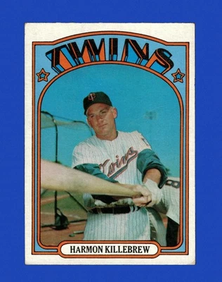1972 Topps Set-Break # 51 Harmon Killebrew en muy buen estado-en muy buen estado *GMCARDS* Foto 1 de 2