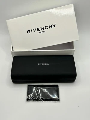 GIVENCHY Paris Authentic Sunglasses / Eyeglasses Case, Large NEW Original +cloth - Image 1 of 4