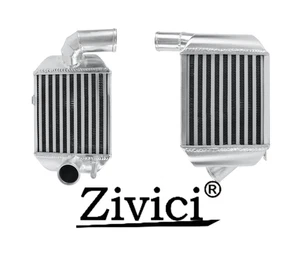 For Audi A4 B5 S4 RS4 Avant A6 C5 2.7T BI-Turbo Allroad Ein Paar Intercooler Alu - Picture 1 of 8