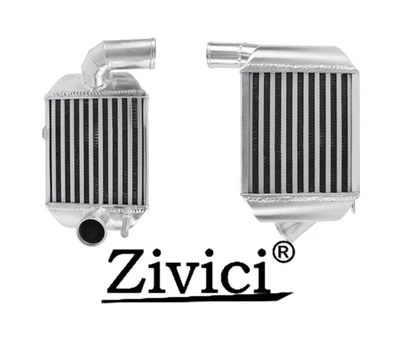 For Audi A4 B5 S4 RS4 Avant A6 C5 2.7T BI-Turbo Allroad Ein Paar Intercooler Alu - Image 1 of 4