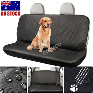 Waterproof Car Truck Van SUV Seat Cover Pet Dog Back Rear Bench Mat Anti Dirt AU - Picture 1 of 13