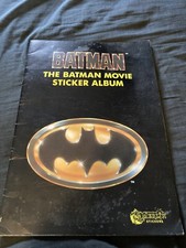 Batman 89 sticker book