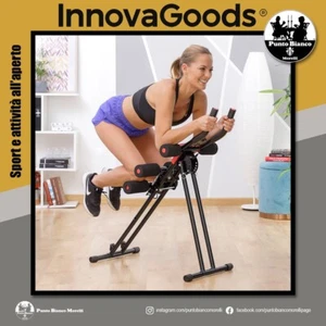 Panca fitness pieghevole per addominali attrezzi da palestra per bodybuilding - Picture 1 of 13