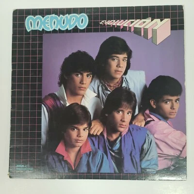 “Menudo” Evolucion 1984 LP Vinyl Record RCA IL8-7335 Used NO SCRATCHES NM/VG - Image 1 of 4