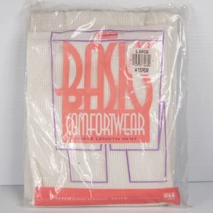 Pantalones térmicos largos Johns Waffle JE Morgan para hombre hasta el tobillo talla grande nuevos de colección años 80 - Imagen 1 de 3