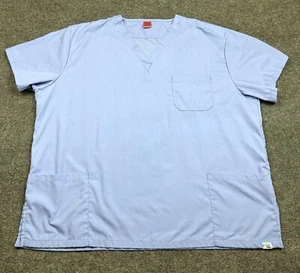 Scrub top unisex Fashion Seal Healthcare - blu soffitto - taglia XL - infermiera/piumino - Foto 1 di 11