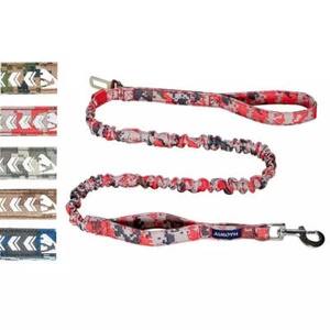 Auroth Dog Leash - Heavy Duty Bungee Tactical & Training Leash 6Ft - Red Camo - Bild 1 von 18
