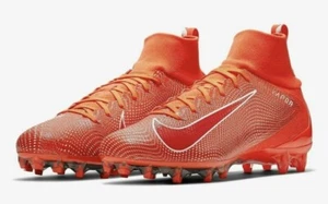 Botines de fútbol americano Nike Vapor intocables 3 profesionales ""Orange Out"" 917165-800 talla 10 - Imagen 1 de 5