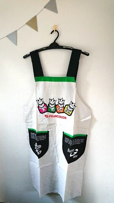 vintage Fujifilm Fujicolor apron Seikima II Demon  Utsurundesu STAFF  size L - Image 1 of 4