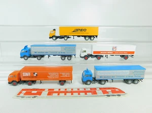 BO681-0.5# 5X H0/1:87 Sattelzug MB: Staff+IPEC+Regent Möbel Etc, Very Good - Picture 1 of 6