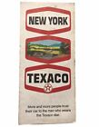 New York Ny Texaco Oil Road Street Folded Map 1969 Vintage Oil Company Ephemera