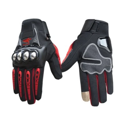 Windproof Motorcycle Gloves Touchscreen Motorbike Gloves for BMX ATV MTB Riding - Image 1 of 4