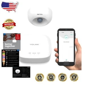 Long-Range Battery-Powered Indoor Motion Detector with Alexa & IFTTT Support - Picture 1 of 11