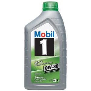 Mobil 1 Car Engine Oil Kit 0W30 ESP LV 4 Litres 4x 1L Service Motor Lubricant - Picture 1 of 7
