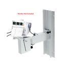 COMPACT WALL MOUNT FOR bistos bt-300 monitor, CHOICE OF BASKET CHANNEL LENGTH