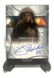 2024 Topps Star Wars Masterwork Ivanna Sakhno As Shin Hati #A-IS Autograph!! - Picture 1 of 2